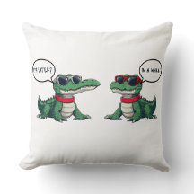 "Gator & Croc Pals"