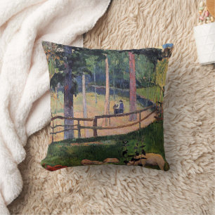 Coussin Gauguin - Promenade nostalgique, art
