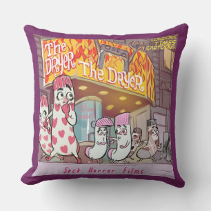 Coussin géant en coton pour films d'horreur Chauss