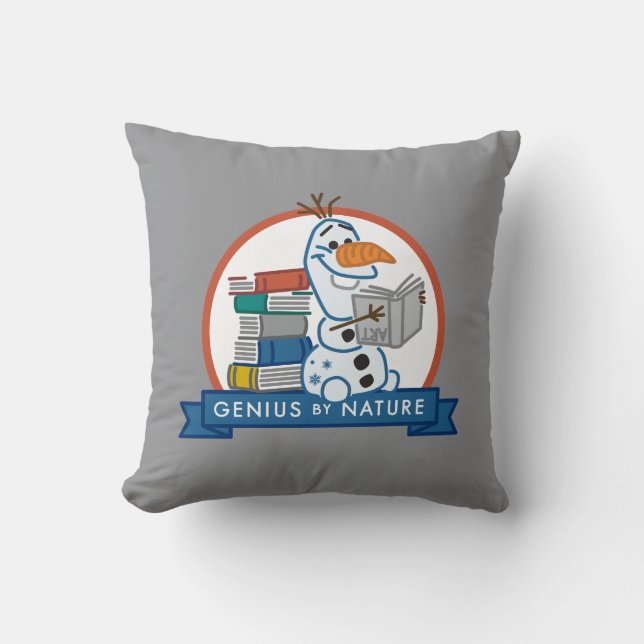 Coussin Gelé 2| Olaf - Insigne du génie par nature (Recto)
