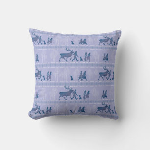 Coussin Gelée 2 : Anna, Elsa et ses amis Motif d'hiver