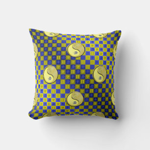 Coussin Gémeaux & Bœuf Métallique