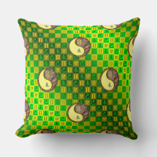 Coussin Gémeaux & Chèvre Terre