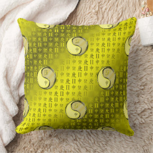 Coussin Gémeaux & Singe de métal