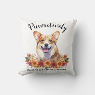 Coussin Génial et gracieux, bienheureux, mignon chien