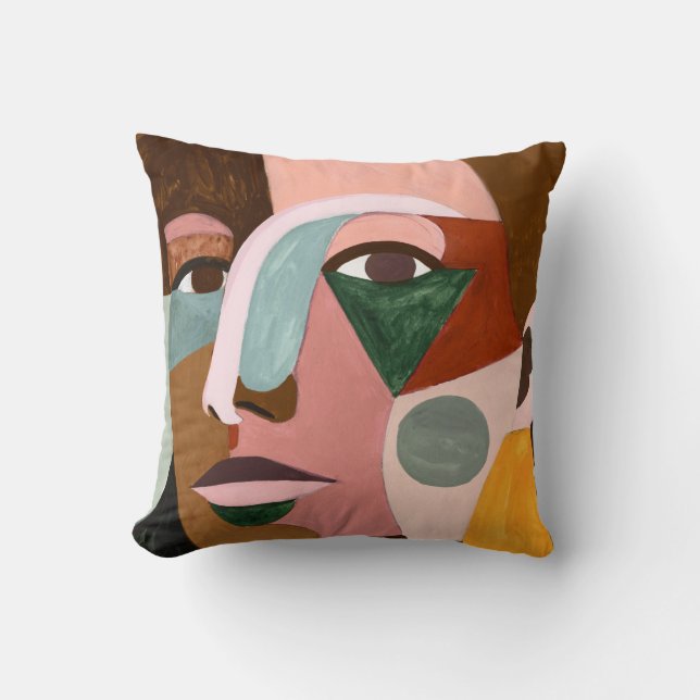 Coussin Geo Face (Recto)