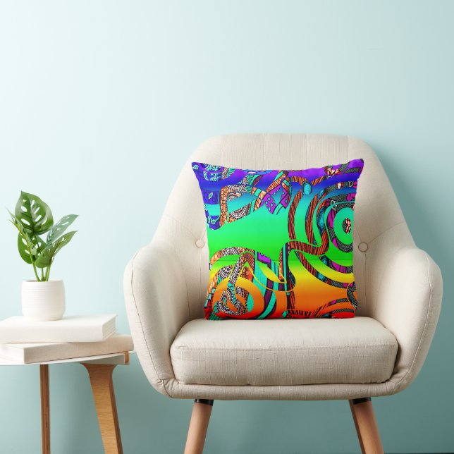 Coussin Géométrique (Chaise)