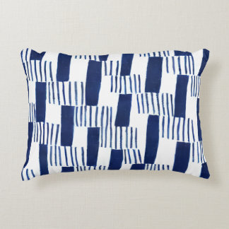 Coussin géométrique de brosse de la marine