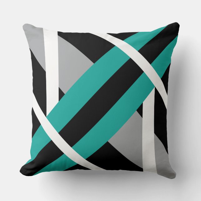 Coussin géométrique de motif (Recto)