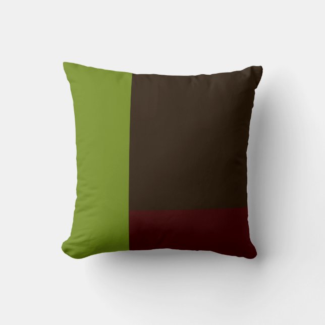 Coussin géométrique de trio (Recto)