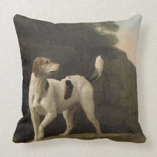 Coussin George Stubbs   un fox-hound, c.1760 (huile sur