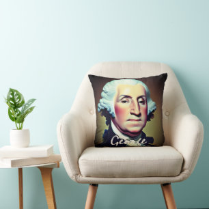 Coussin George Washington