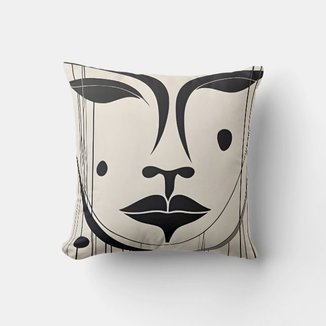 Coussin Gesicht - face (Recto)