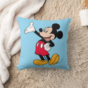 Coussin Geste de la main ouverte de Mickey Mouse