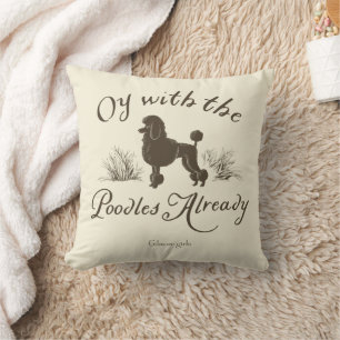 Coussin Gilmore Girls Oy avec les PoodlesDesign