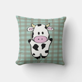 Coussin Gingham vert