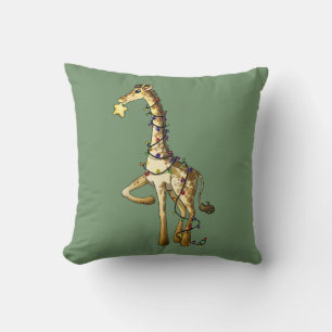 Coussin Girafe brillante