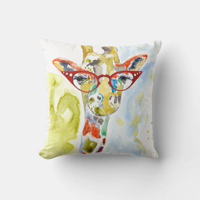 Coussin Giraffe de pantalons (Recto)