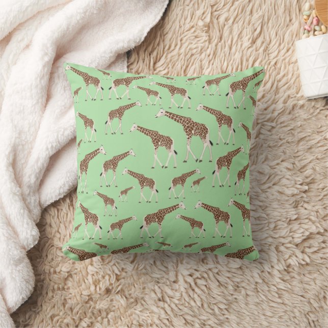 Coussin Giraffe Safari animal (Couverture)