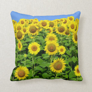 Coussin Gisements de tournesol