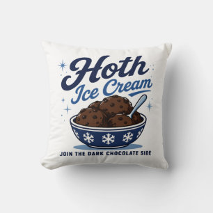 Coussin Glace Hoth Chocolat Noir Drôle