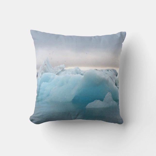 Coussin Glacier Islande - (Recto)