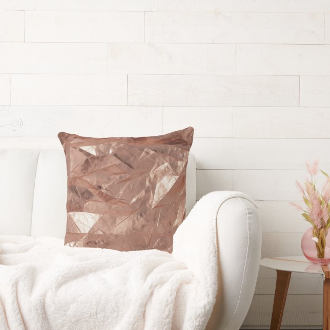 Coussin Glam or rose (Canapé)