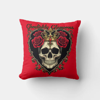 Coussin Glamour glacé, Halloween Design Élégant