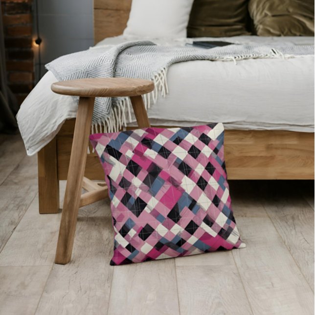Coussin Glen check pattern (Créateur téléchargé)