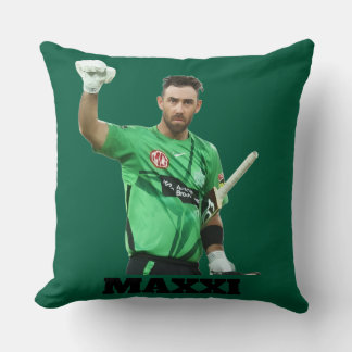 Coussin Glenn Maxwell Melbourne Stars Art pour les fans de