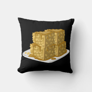 Coussin Glitch Food avoine gâteau