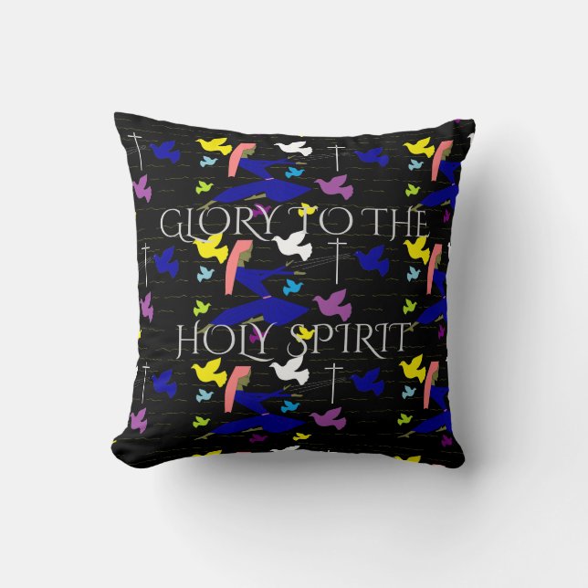 COUSSIN GLOIRE À L'ESPRIT SAINT (Recto)