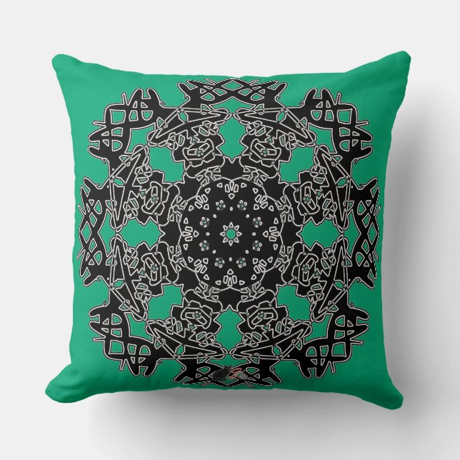 Coussin Glyphe Octa Incroyable (Recto)