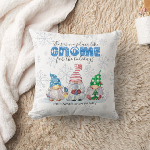 Coussin GNOME DE Noël POUR LES VACANCES Personnalisé