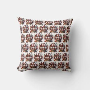 Coussin Gnomes de Noël scandinaves