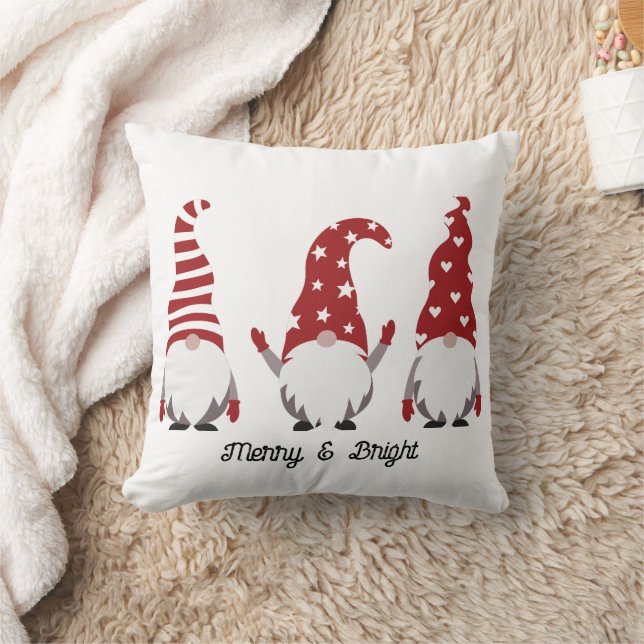 Coussin Gnomes nordiques de Noël (Couverture)