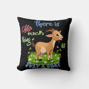 Coussin GOAT Lover   Just a Goat GetYerGoat™