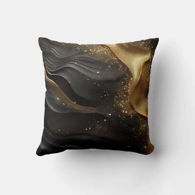 Coussin Gold Black Prinkle (Verso)