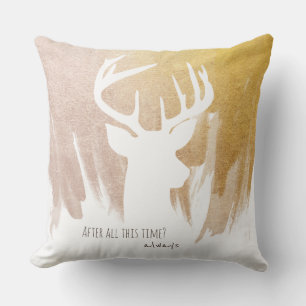Coussin Gold Deer Patronus