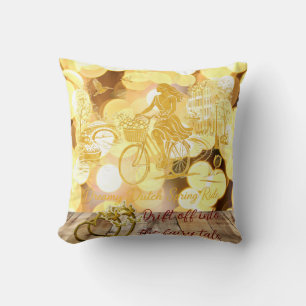 Coussin GoldAmsterdam Abstrait Romantique Vintage StreetRi