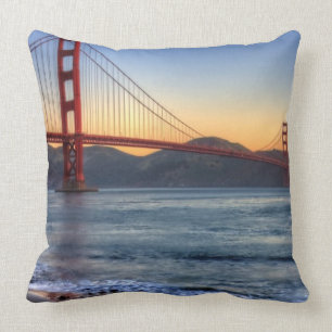 Coussin Golden gate bridge de traînée de San Francisco B