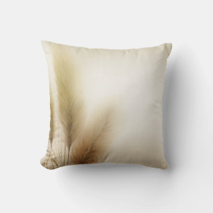 Coussin Golden Pampas Grass Bohème Bohème