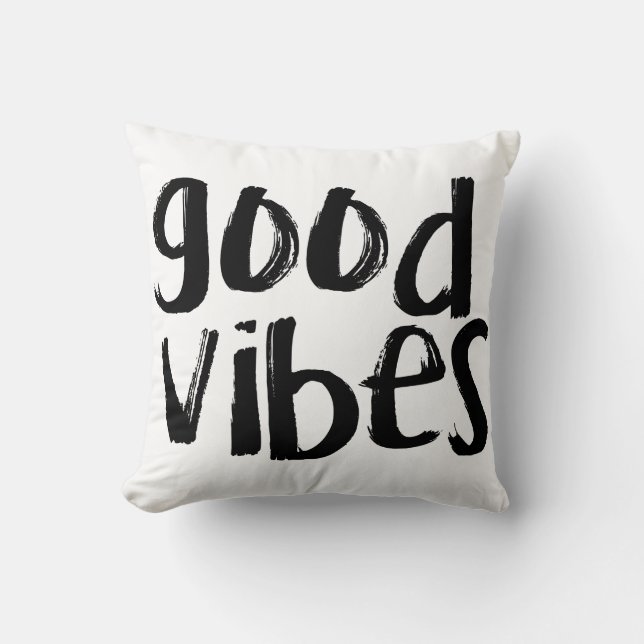 Coussin Good Vibes (Recto)