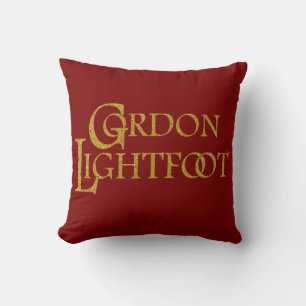 Coussin Gordon Lightfoot   Hommage à la légende 