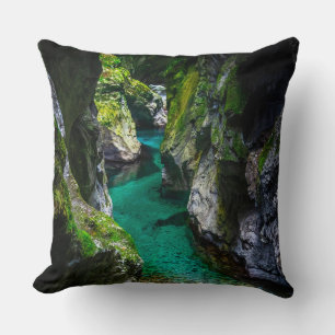 Coussin gorge de Soca en Slovénie