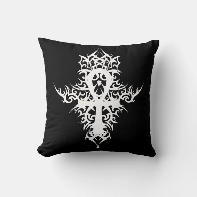 Coussin Gothique Ankh (Recto)