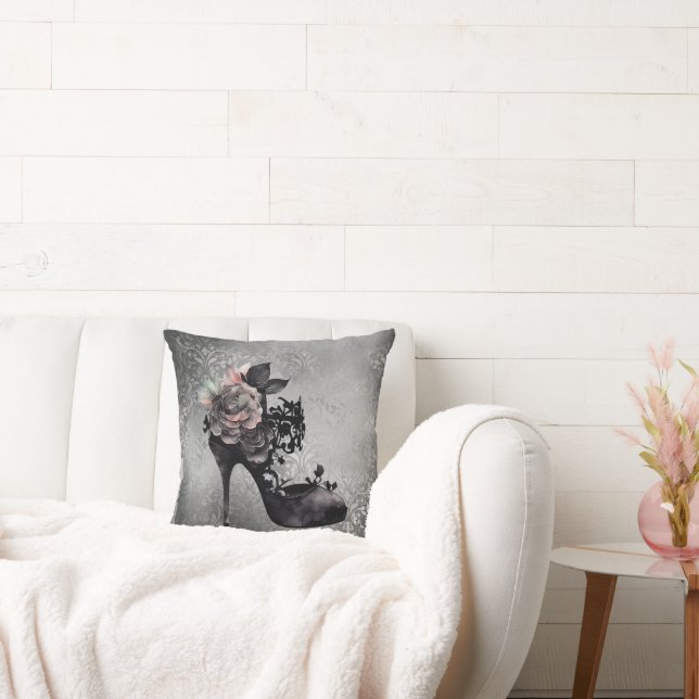 Coussin Gothique Vogue | Muet Pastel Rose de la mode Stile (Canapé)