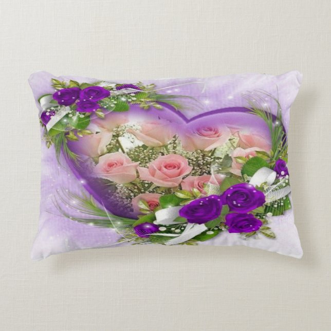 Coussin gracieux pour votre maison." (Devant)