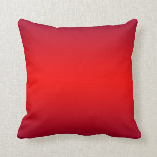 Coussin Gradient rouge nucléaire - blanc de modèle de