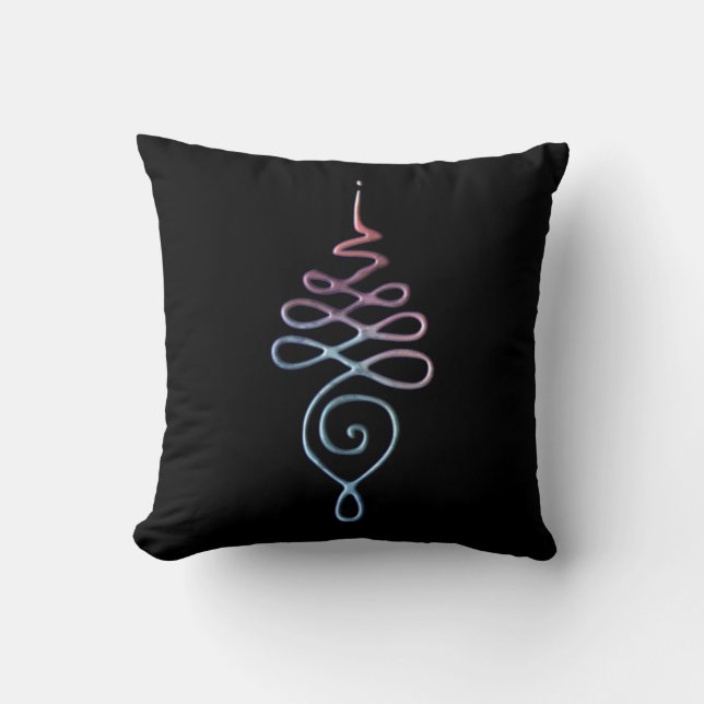 Coussin Gradient Unalome (Recto)